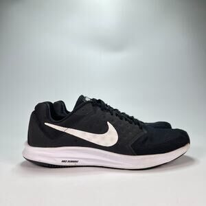 Nike Downshifter 7 Black White Running Shoes Sneakers 881585-010 Womens Size 8.5
